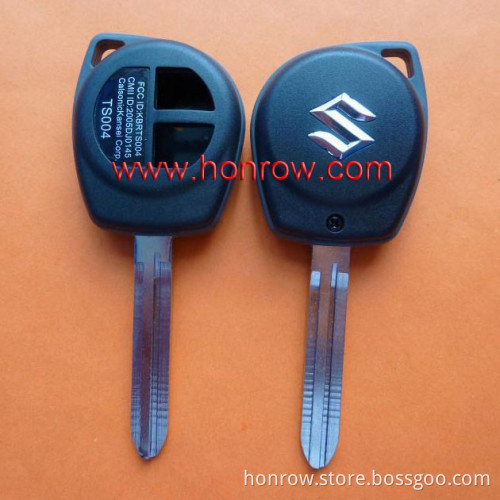 Suzuki Swift 2 button remote key blank with Toy43 blade